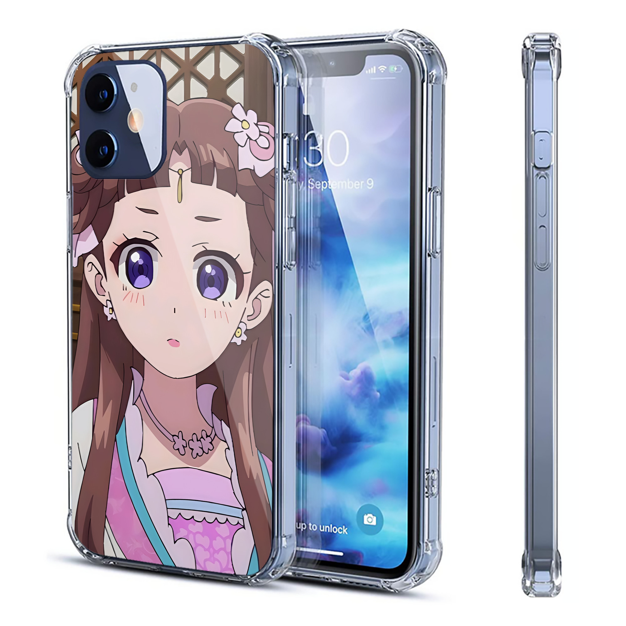 （画像用） 薬屋のひとりごと The Apothecary Diaries 【iPhone 12シリーズ対応】透明スマホケース（クリアソフトケース）